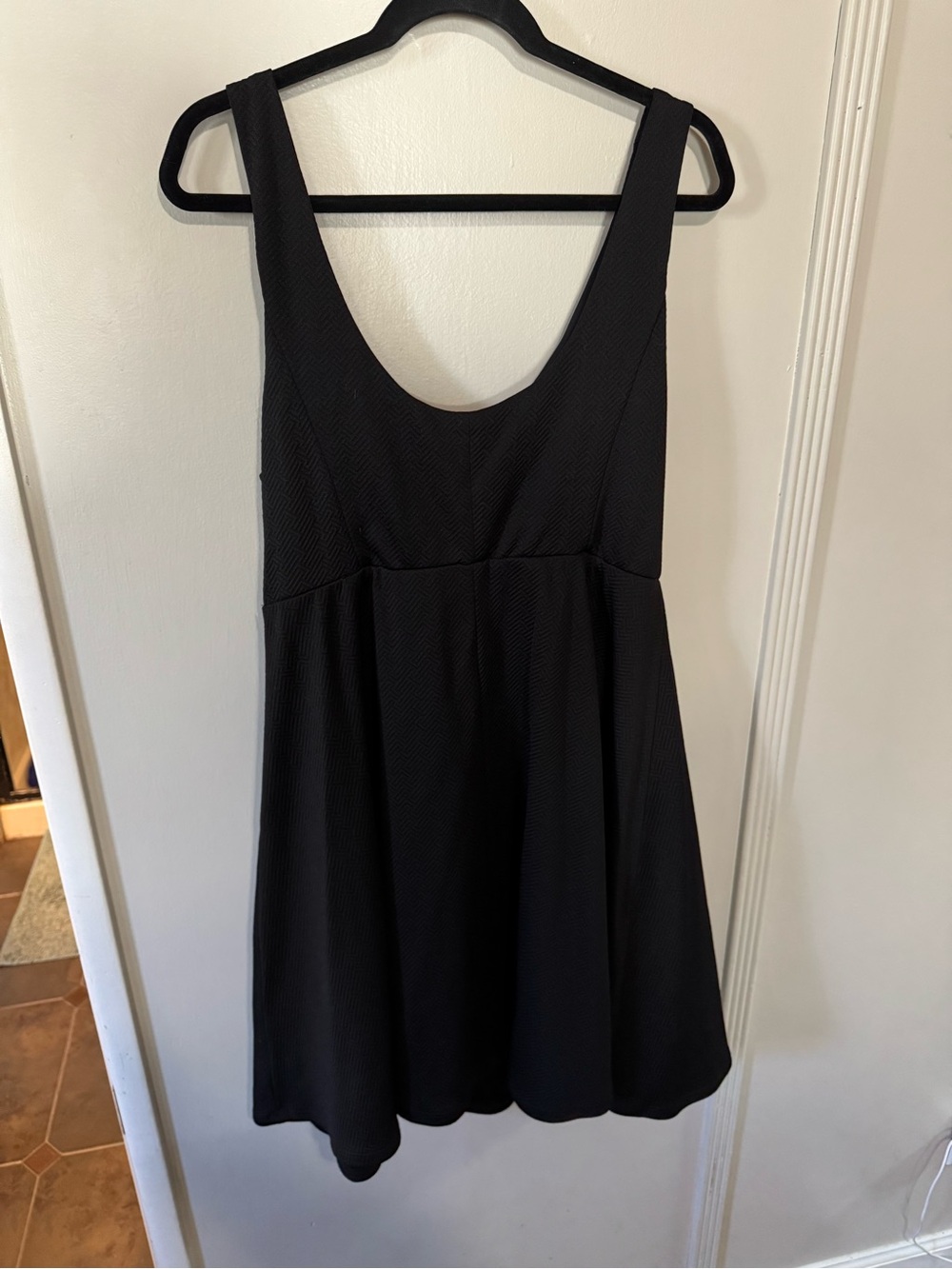 torrid Black V-Neck Mini Dress - Picture 3 of 5